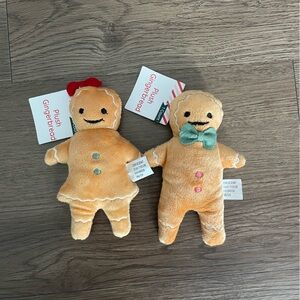Target Mini Plush Gingerbread Set - 1 boy 1 girl